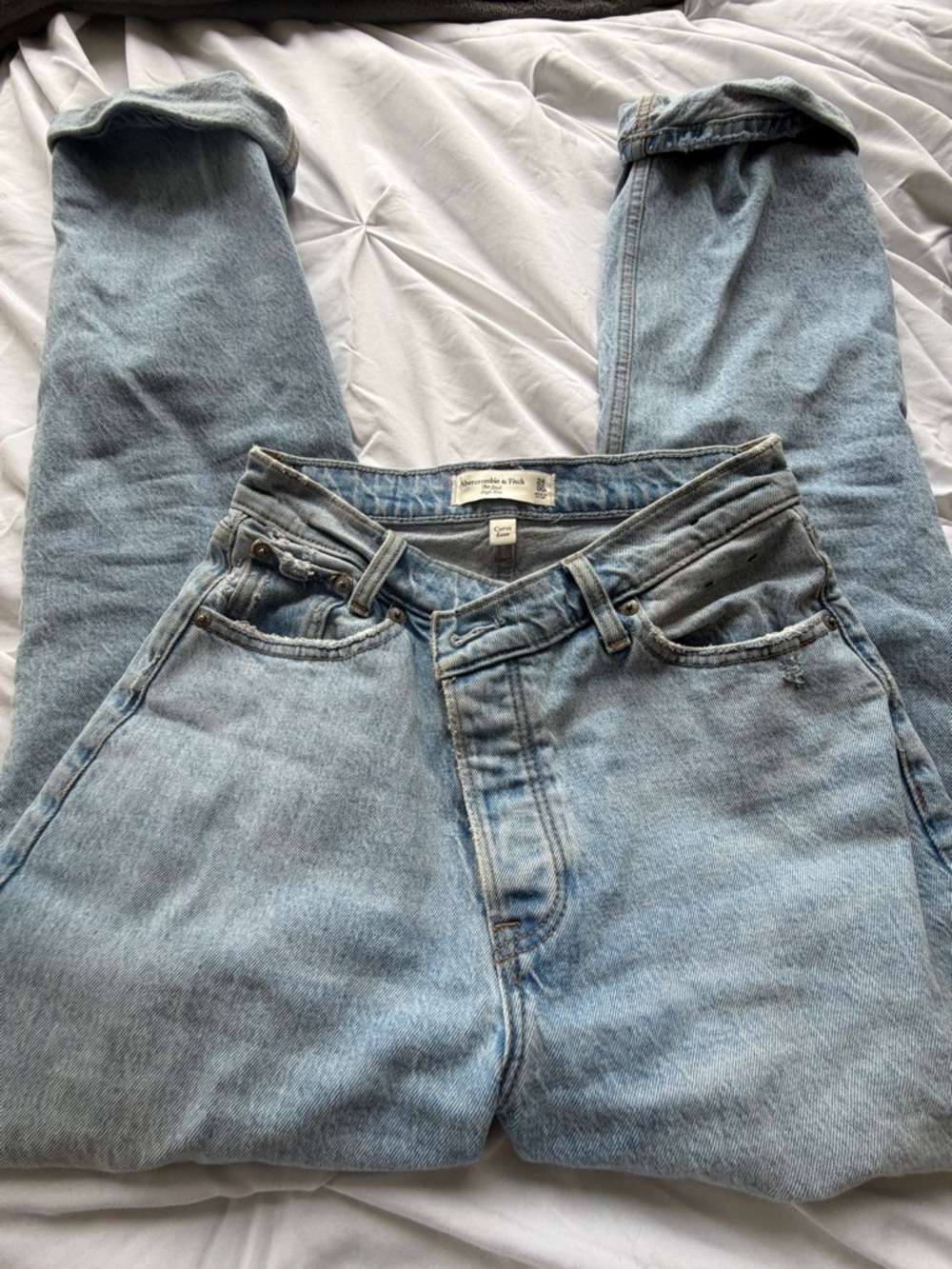 Abercrombie & Fitch the dad high rise curve love